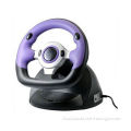 Game steering wheel, dual vibration, 270° rotation angle, USB1.1/2.0/3.0 interface